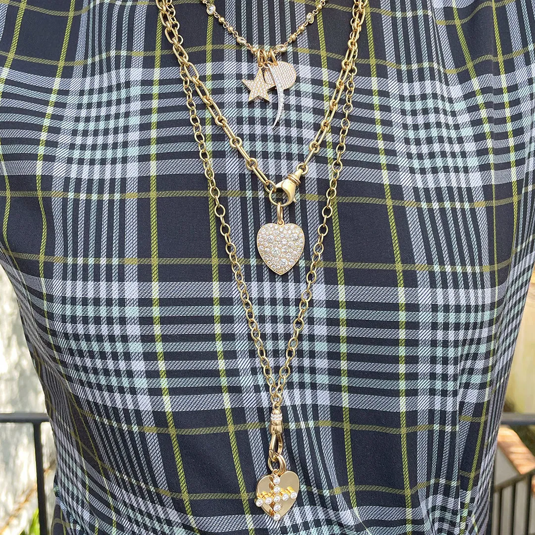 Single Stone Evren Chain Necklace Croghans