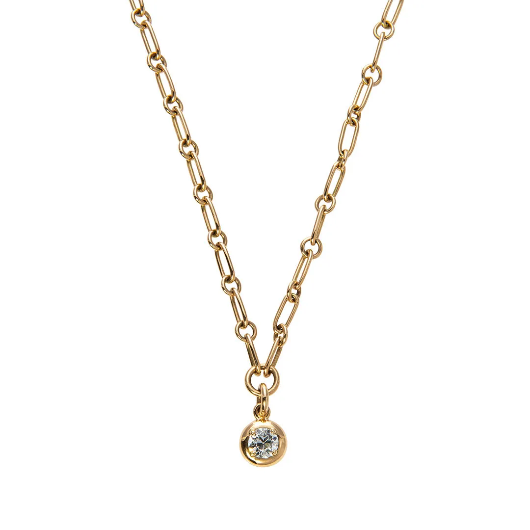 Single Stone Randi Drop Necklace Croghans