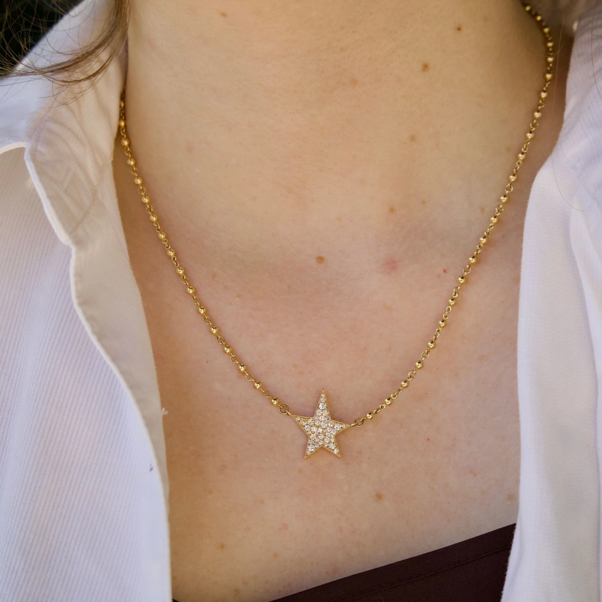 Single Stone Small Cobblestone Kinsley Necklace Croghans