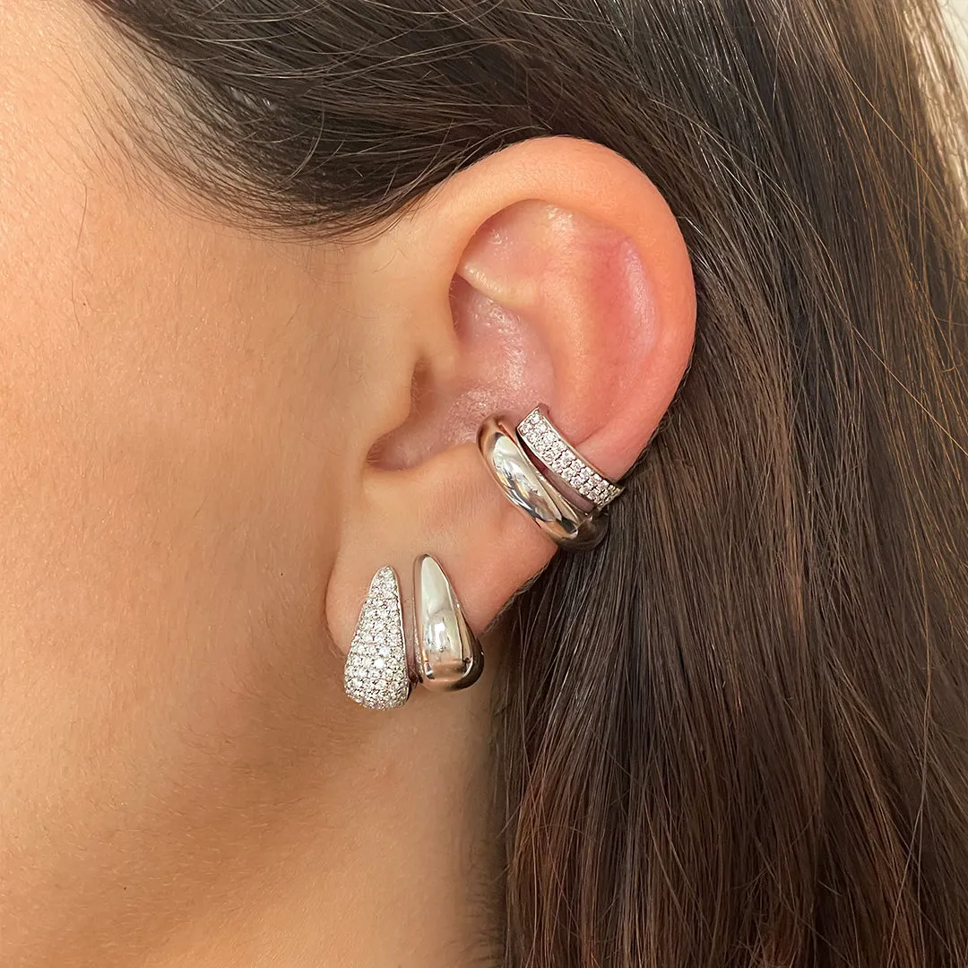 SMALL CLAW EARRINGS Anita Ko