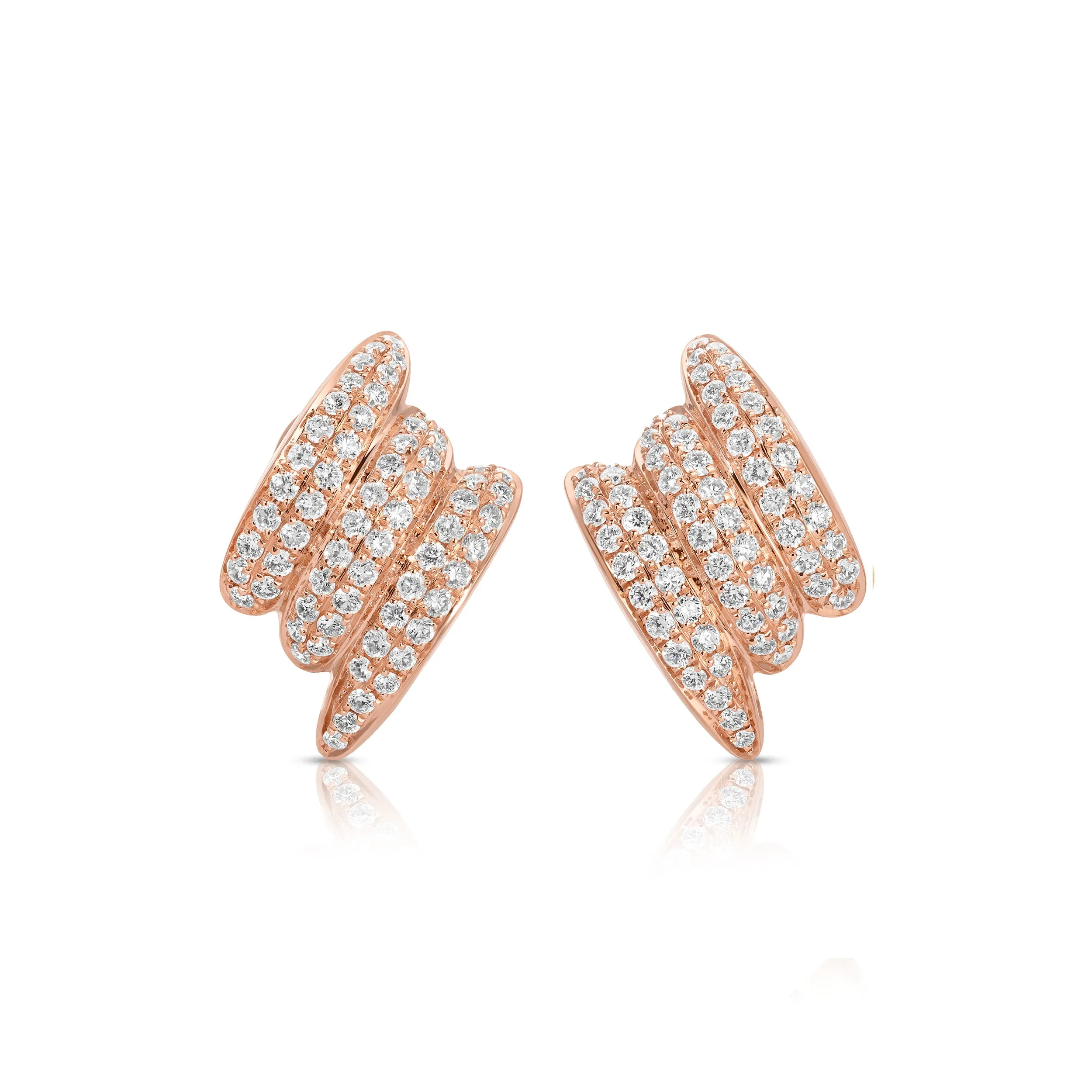 SMALL DIAMOND CLAIRE EARRINGS Anita Ko