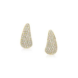 SMALL DIAMOND CLAW EARRINGS Anita Ko
