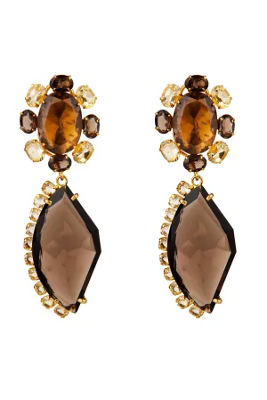 Smoky Quartz Earrings