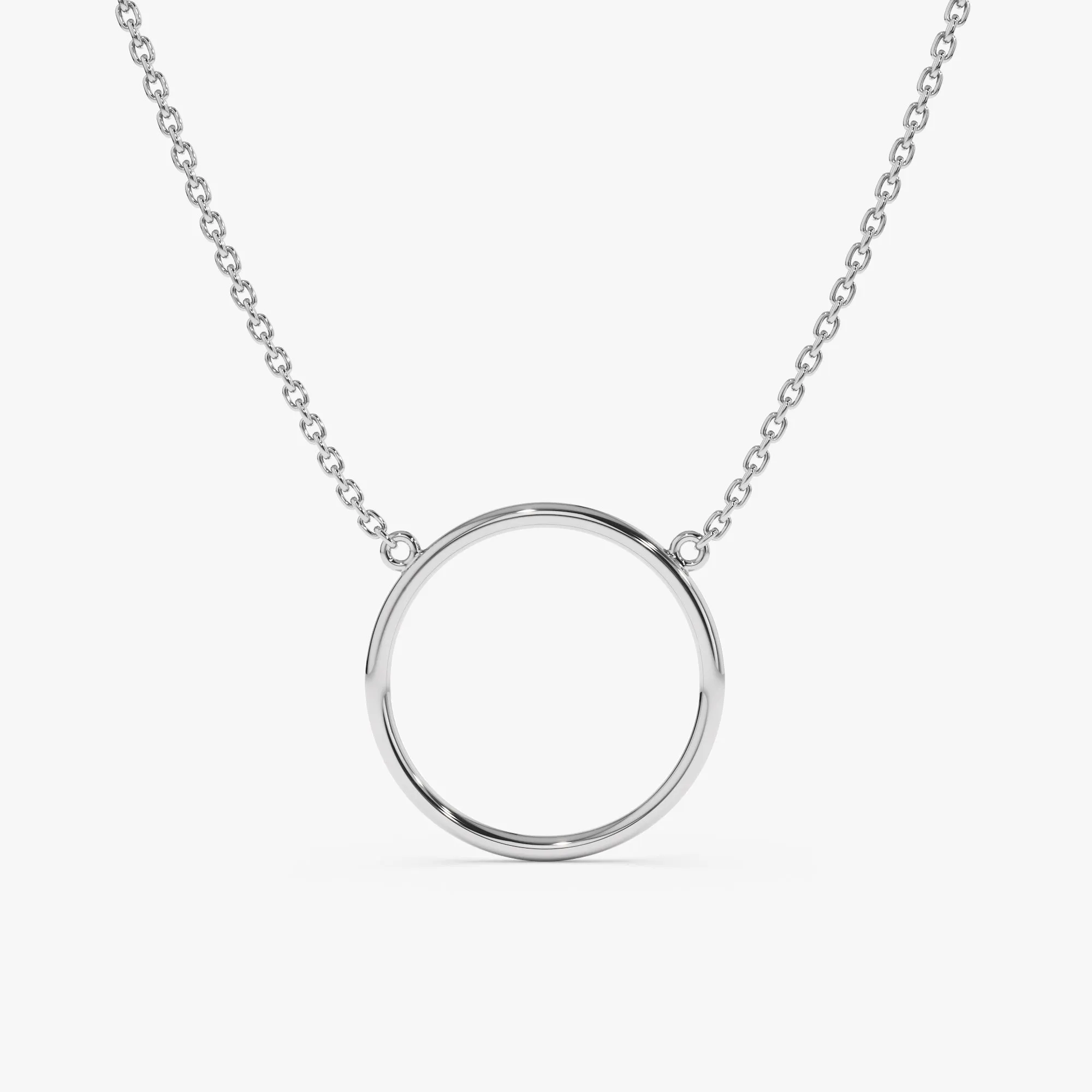 Solid Gold Circle Of Life Necklace, Duda SARAHELISE