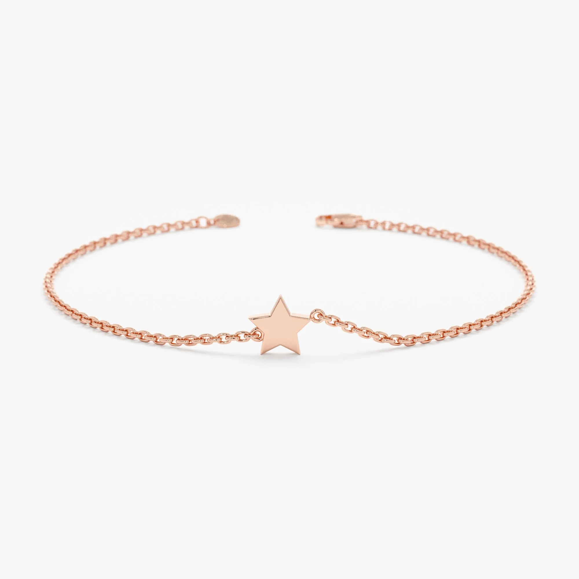 Solid Gold Mini Star Bracelet, Capella SARAHELISE