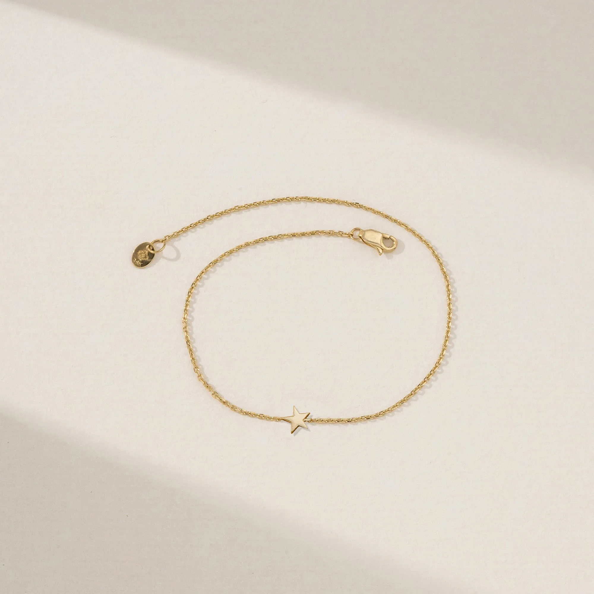 Solid Gold Mini Star Bracelet, Capella SARAHELISE