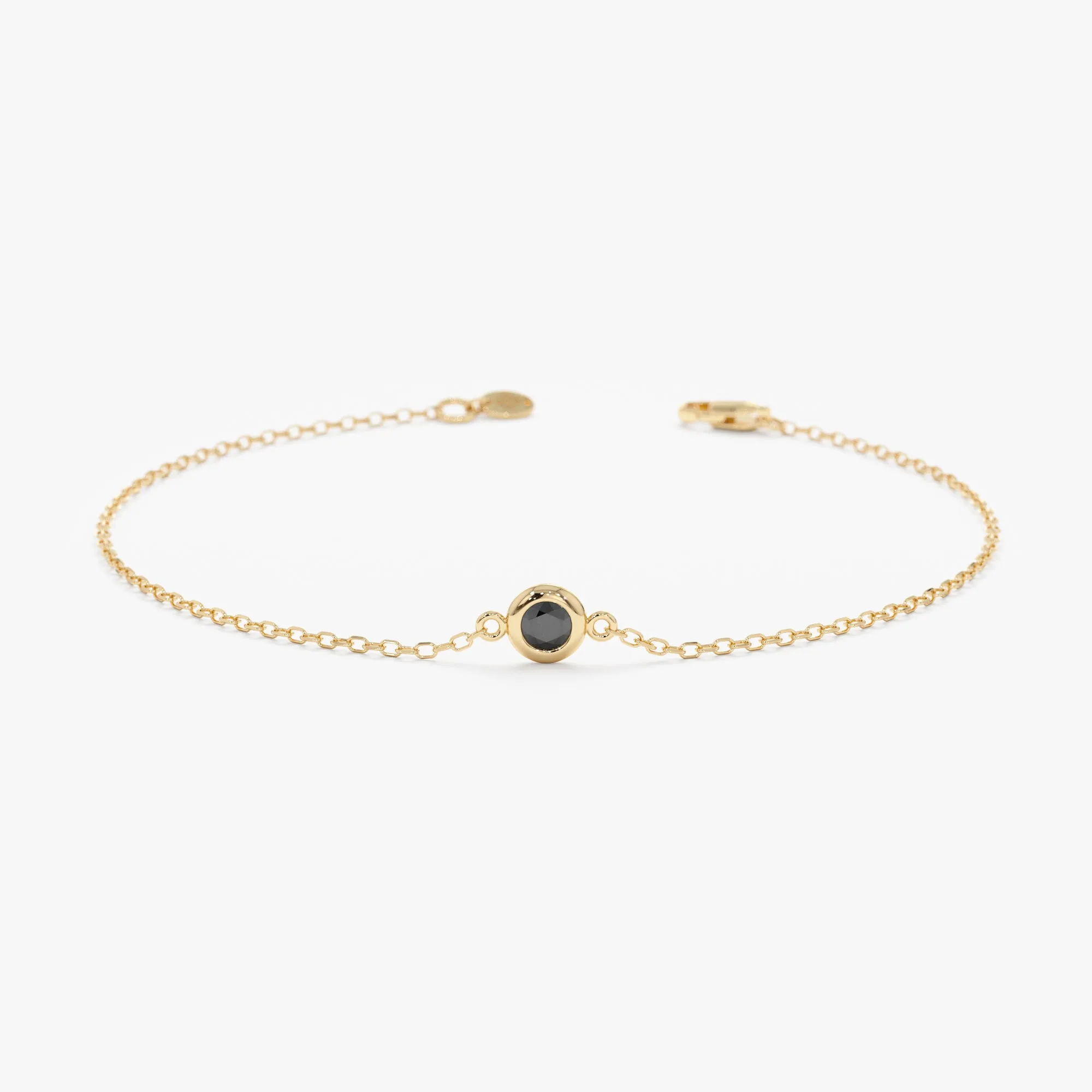 Solitaire Black Diamond Bracelet, Susie SARAHELISE