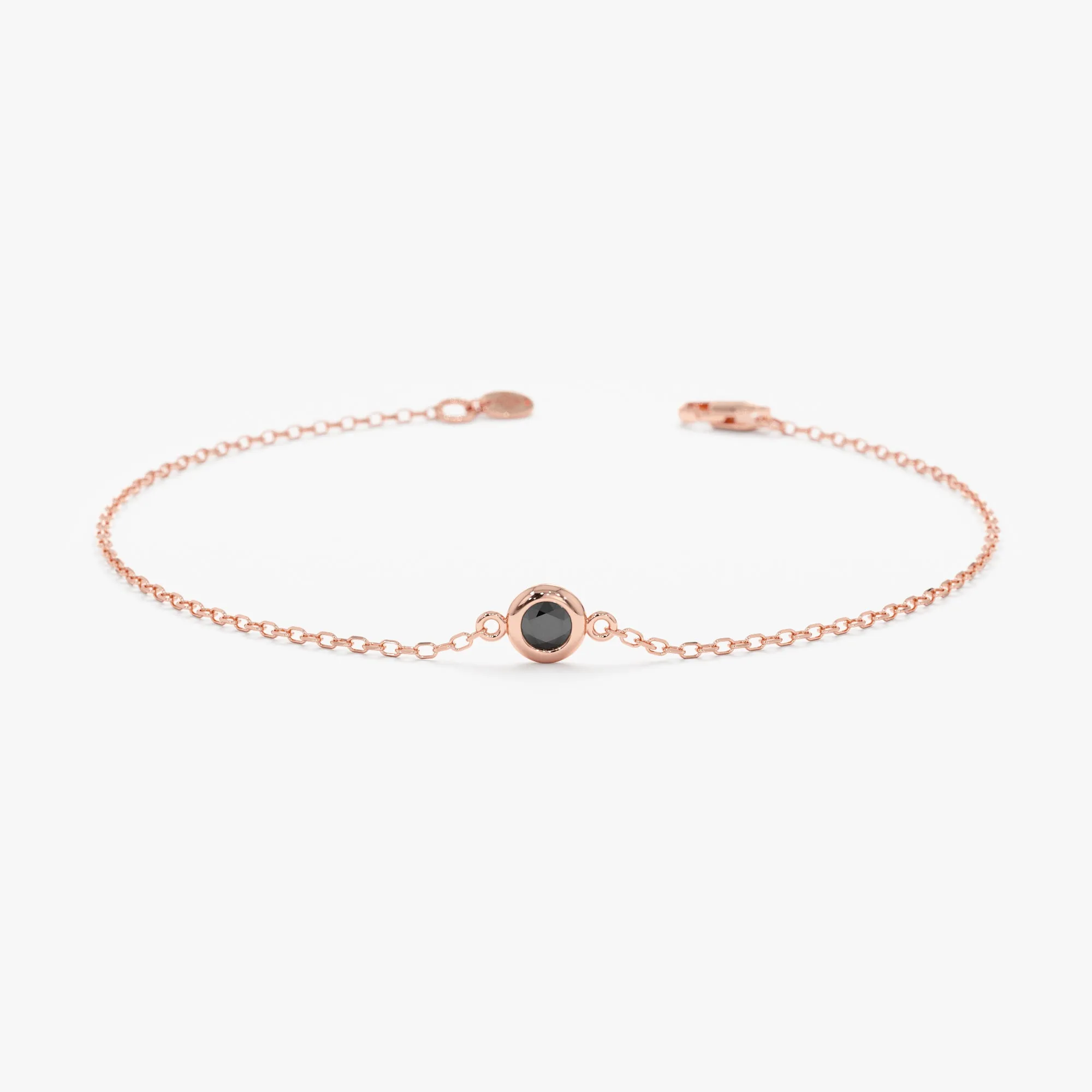 Solitaire Black Diamond Bracelet, Susie SARAHELISE
