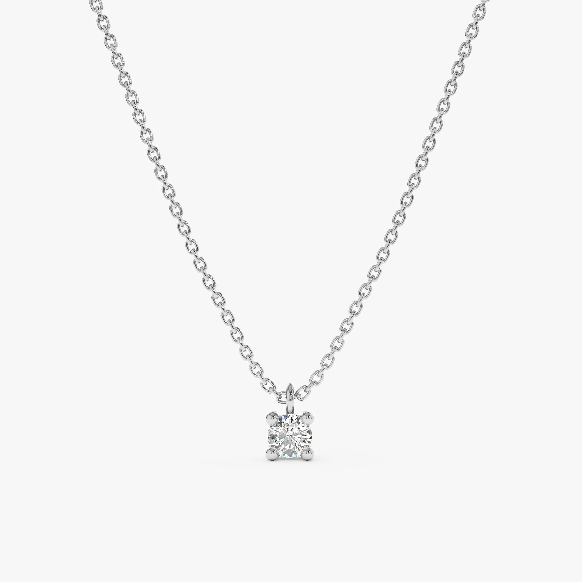 Solitaire Diamond Necklace, Kimberly SARAHELISE