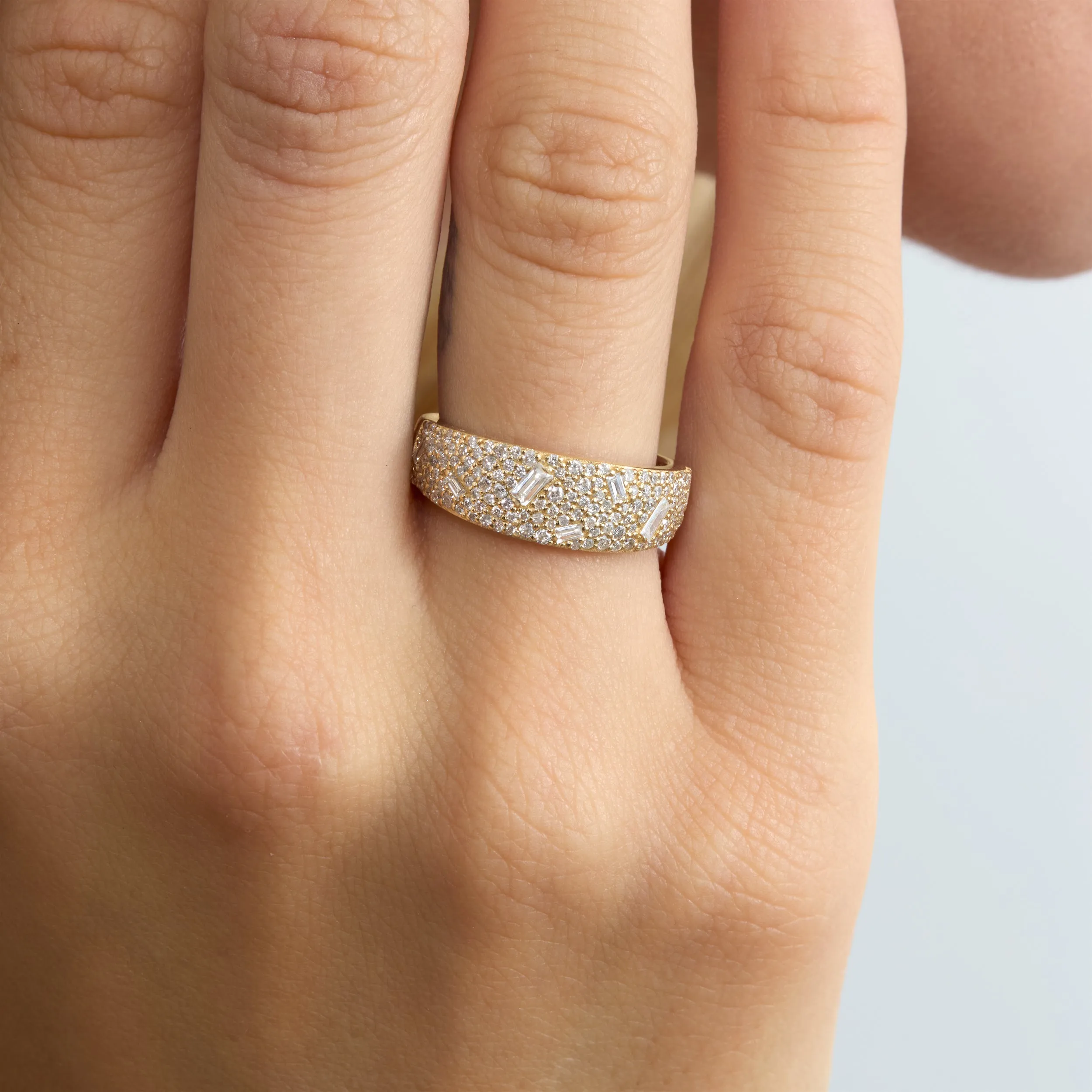Sparkling Diamond Cluster Ring, Leia SARAHELISE