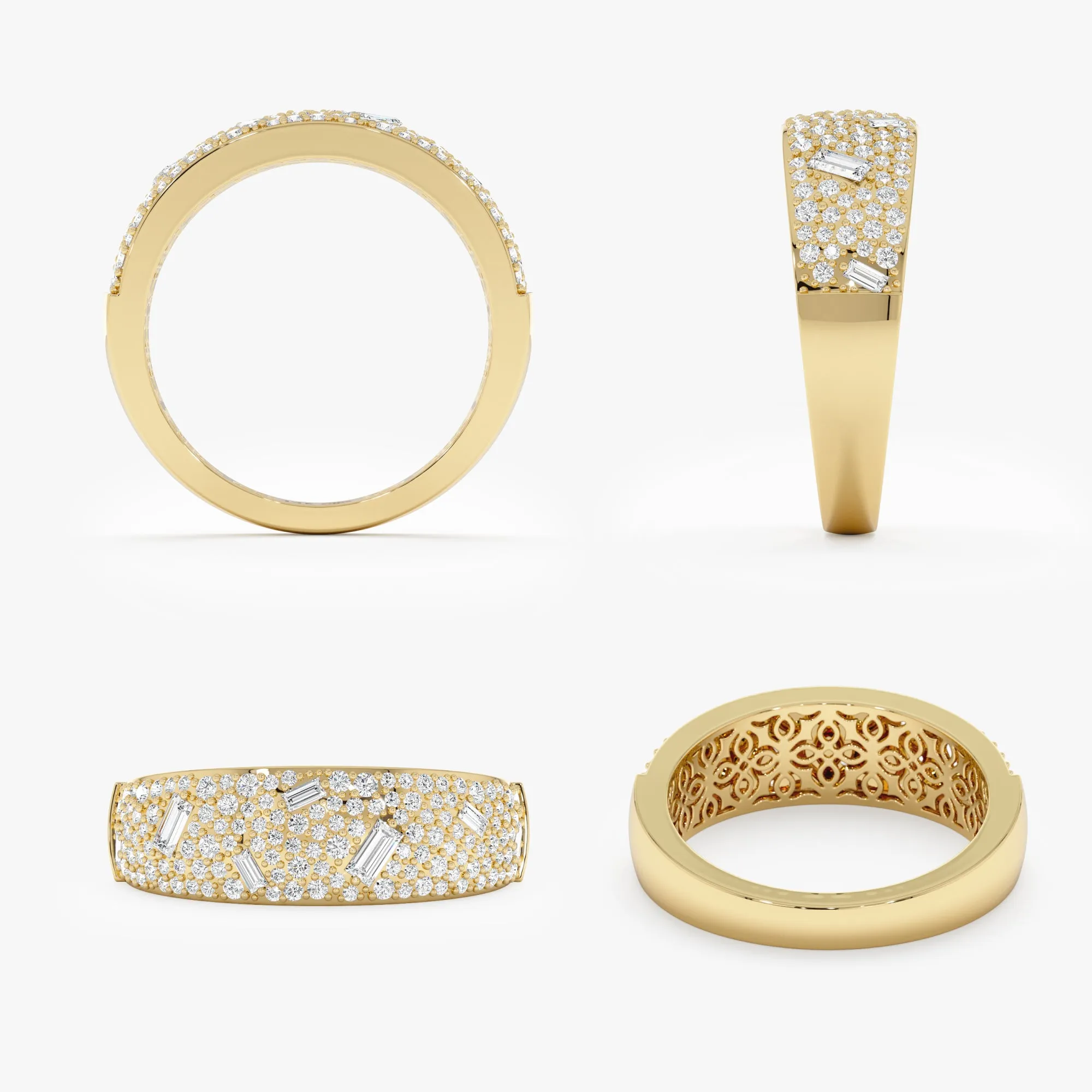 Sparkling Diamond Cluster Ring, Leia SARAHELISE