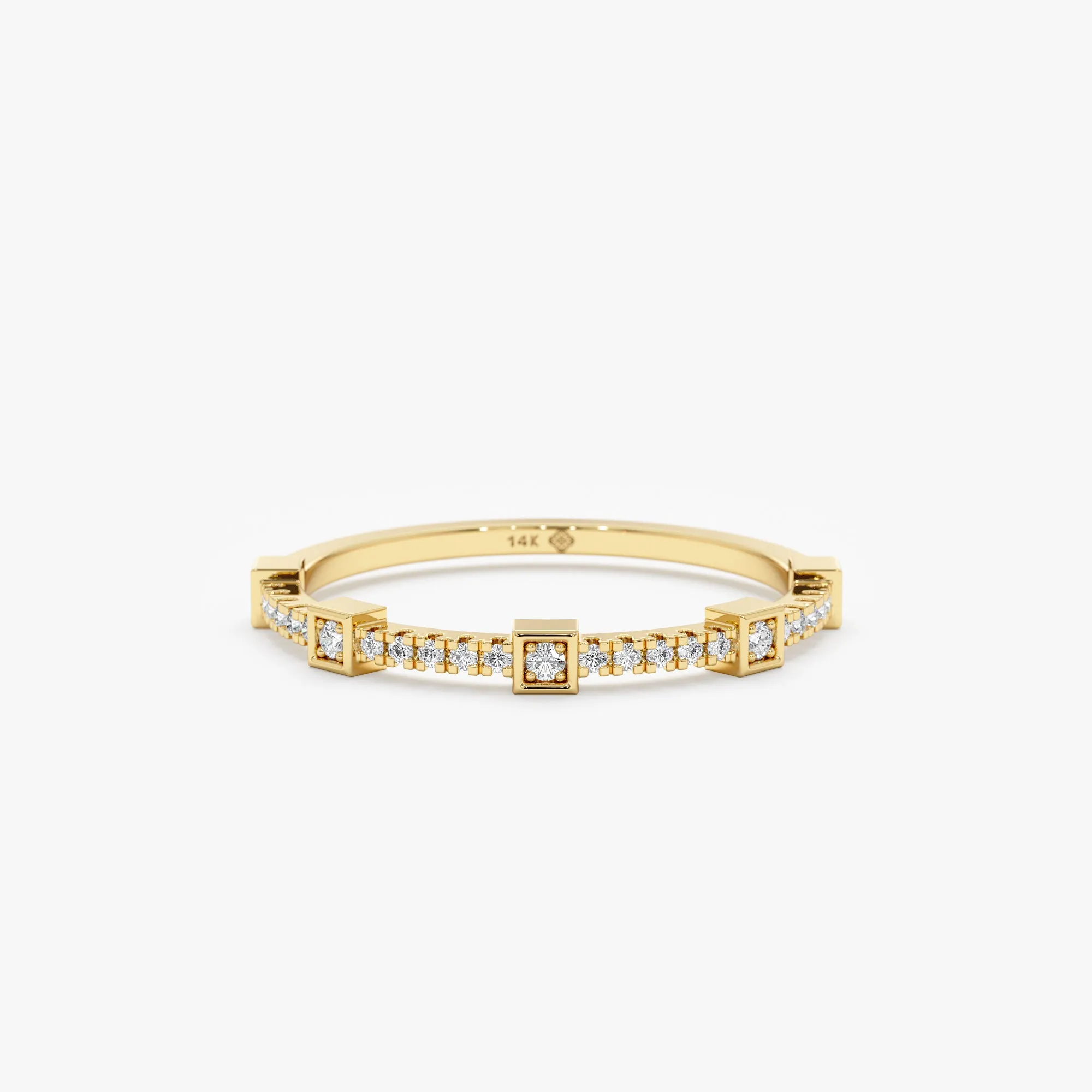 Square Design Diamond Ring, Jacinda SARAHELISE