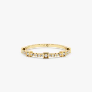 Square Design Diamond Ring, Jacinda SARAHELISE