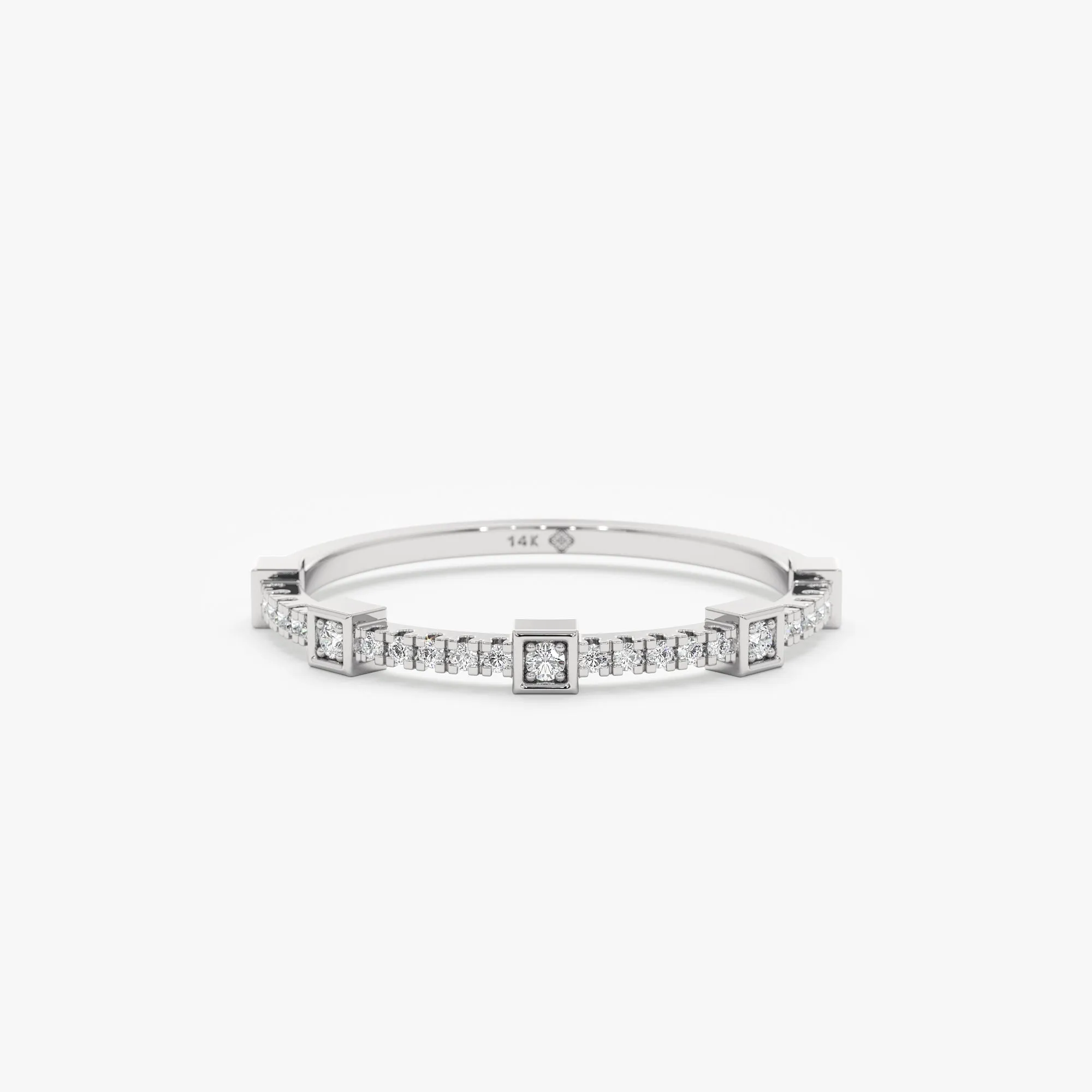 Square Design Diamond Ring, Jacinda SARAHELISE
