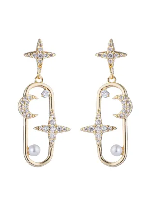 Star & Moon Earrings
