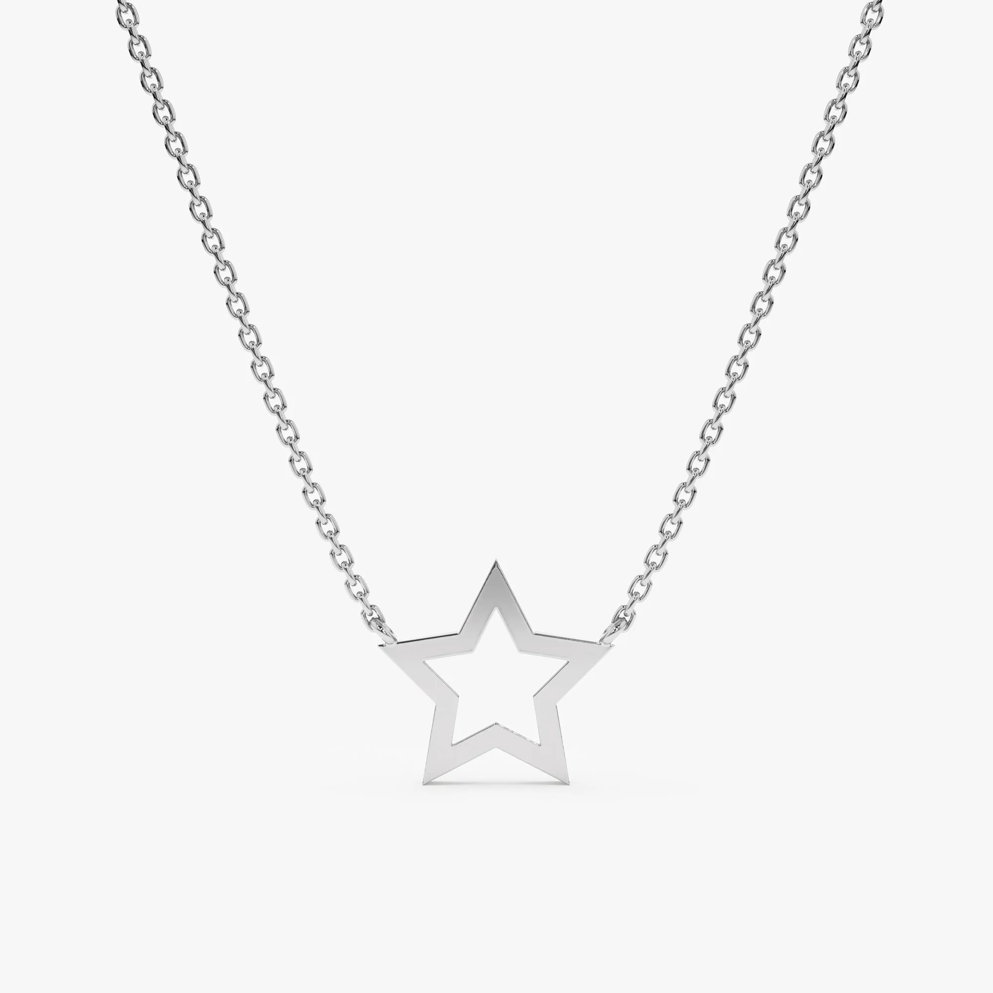 Star Cut Out Necklace, Skylar SARAHELISE
