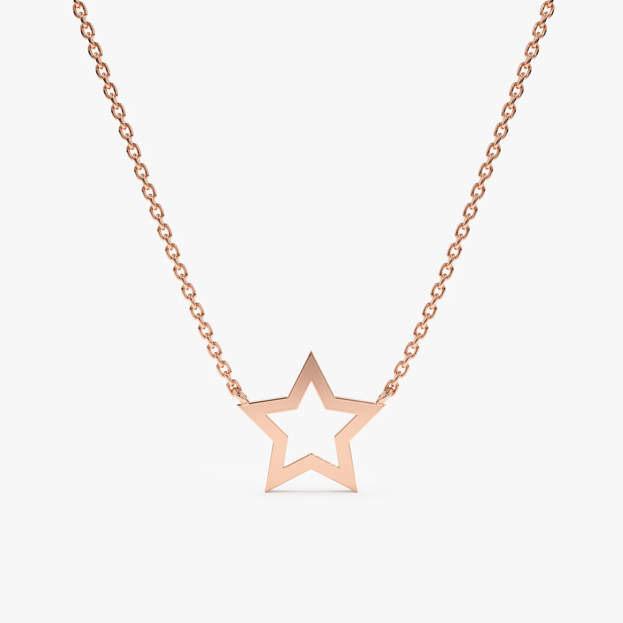 Star Cut Out Necklace, Skylar SARAHELISE