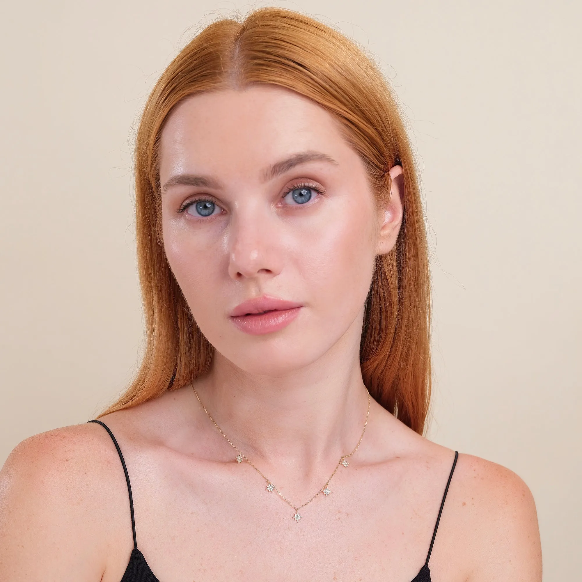 Starburst Station Necklace, Estelle SARAHELISE