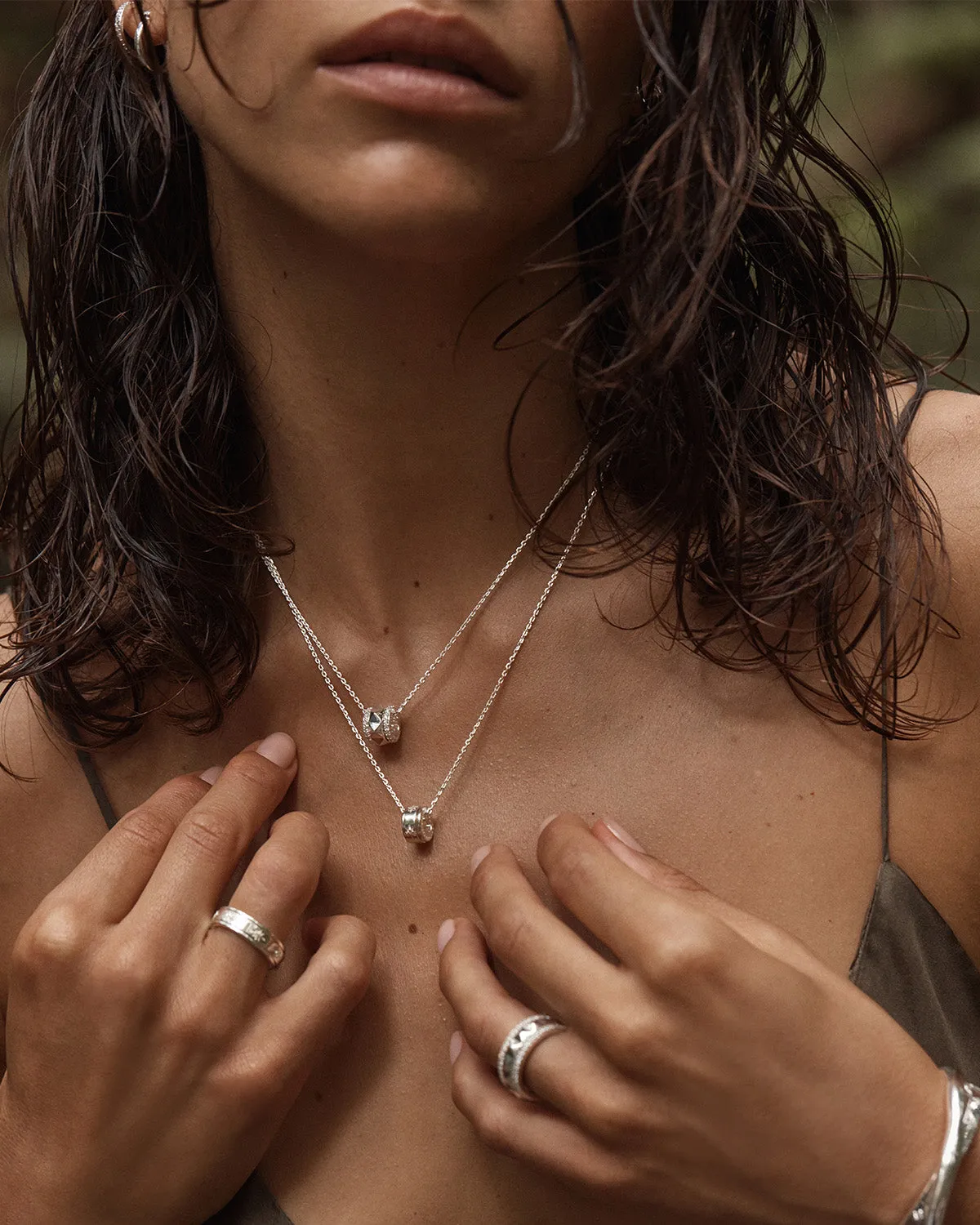 Sterling Silver I Am Loved Spinning Meditation Ring Bycharlotte