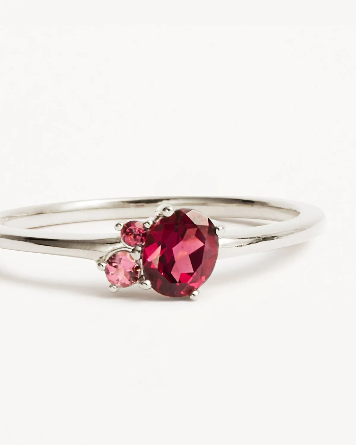 Sterling Silver Kindred Birthstone Ring - July Bycharlotte