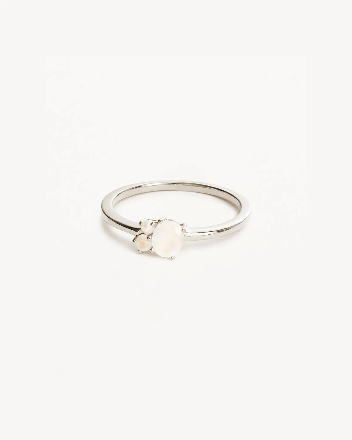 Sterling Silver Kindred Birthstone Ring - June Bycharlotte