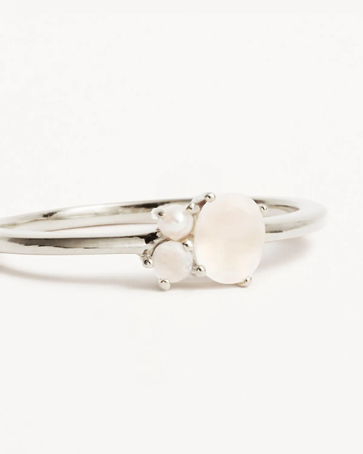 Sterling Silver Kindred Birthstone Ring - June Bycharlotte
