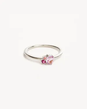 Sterling Silver Kindred Birthstone Ring - October Bycharlotte