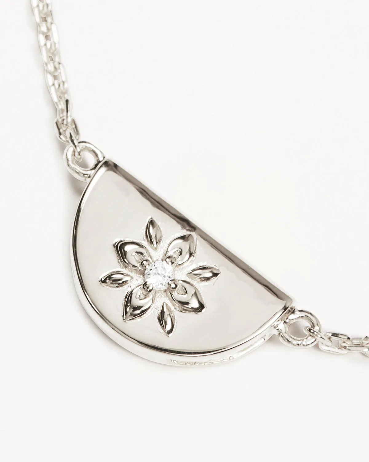 Sterling Silver Lotus Bracelet Bycharlotte