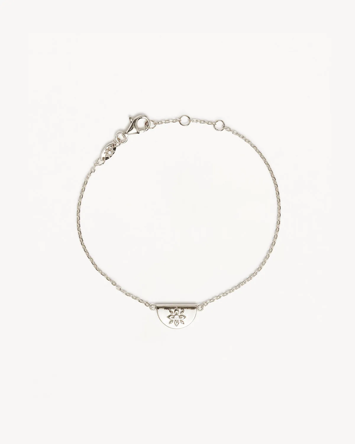 Sterling Silver Lotus Bracelet Bycharlotte