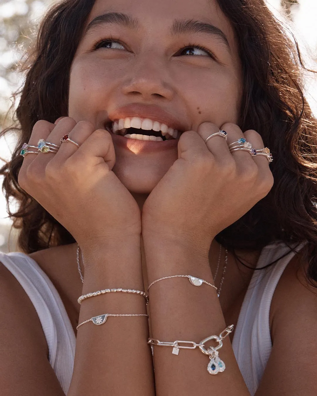 Sterling Silver Lotus Bracelet Bycharlotte