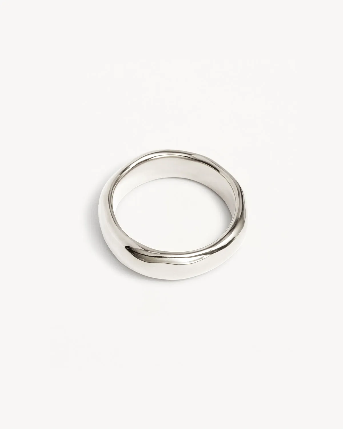 Sterling Silver Lover Bold Ring Bycharlotte