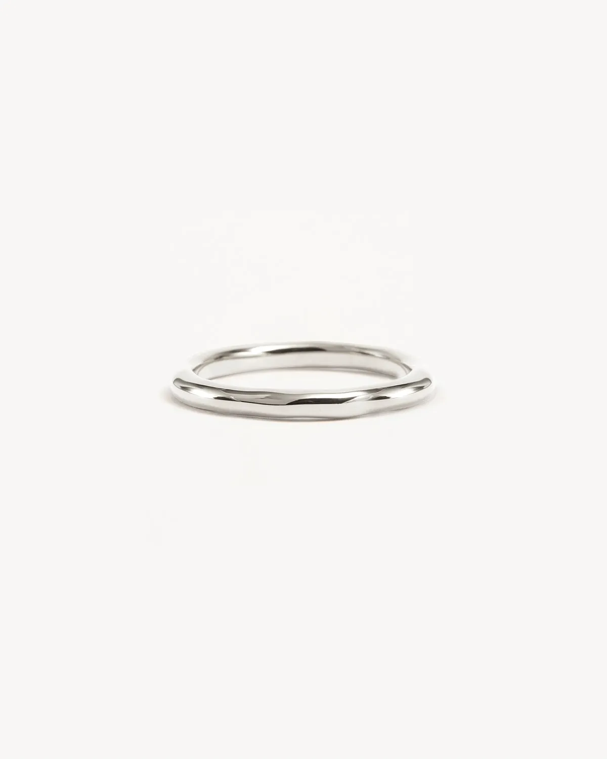 Sterling Silver Lover Thin Ring Bycharlotte