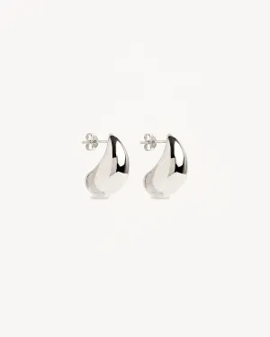 Sterling Silver Made of Magic Large Earrings Bycharlotte