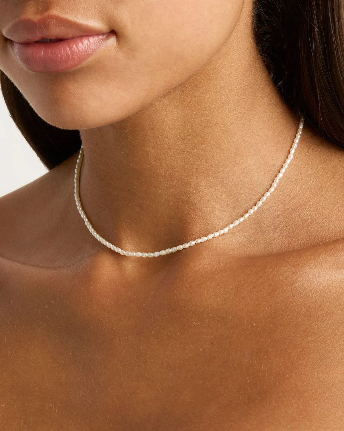 Sterling Silver Moonlight Choker Bycharlotte