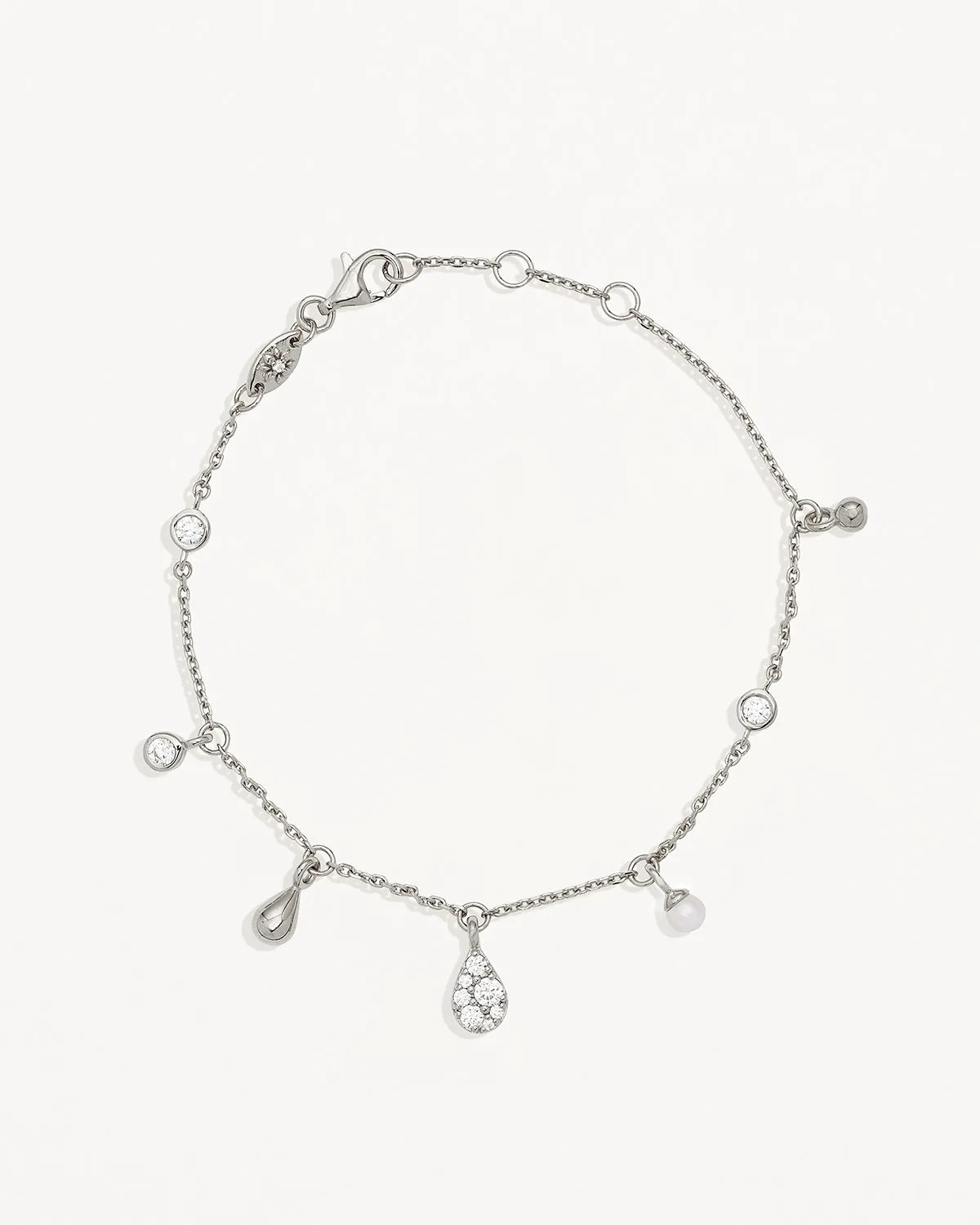 Sterling Silver Ocean Mist Bracelet Bycharlotte