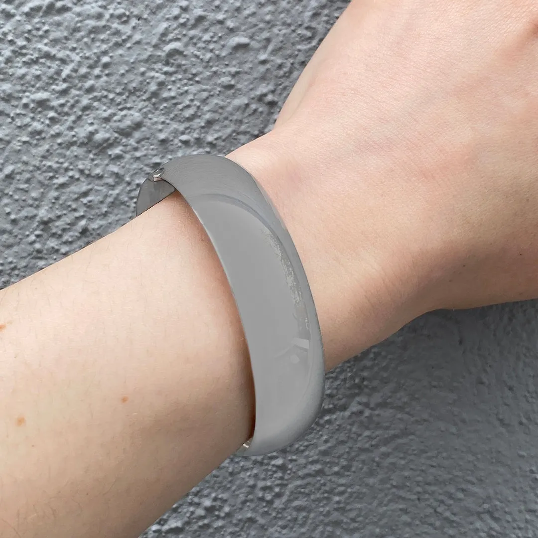 Sterling Silver Plain 16mm Bangle