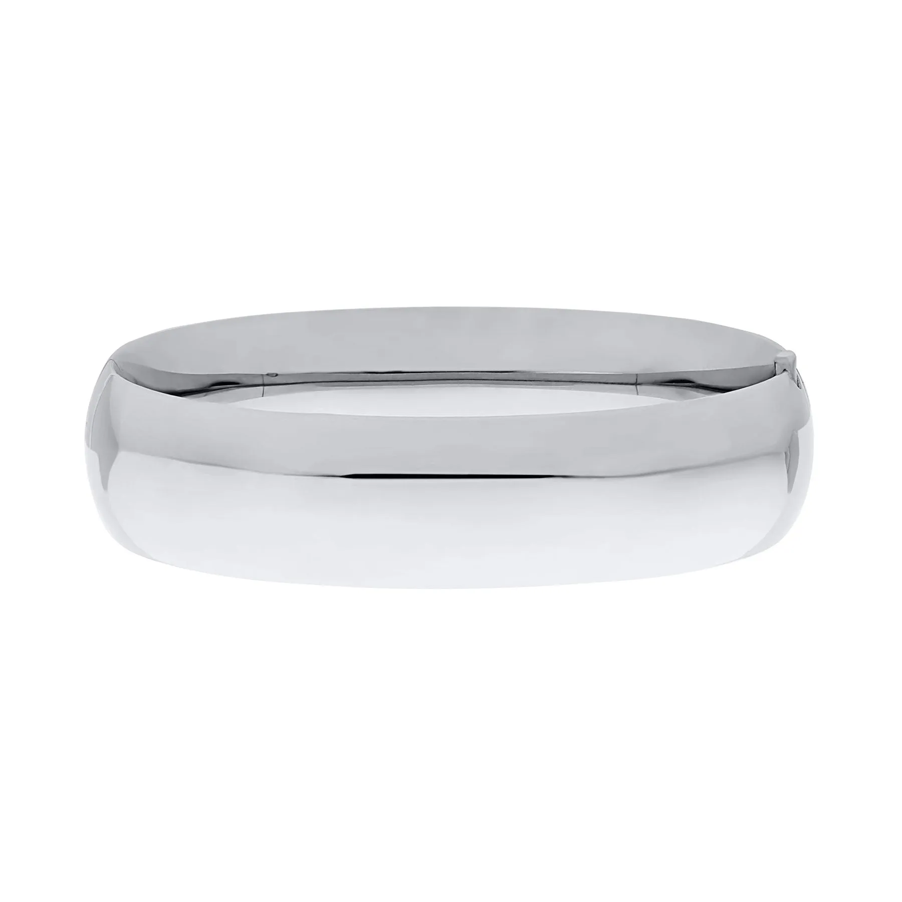 Sterling Silver Plain 16mm Bangle