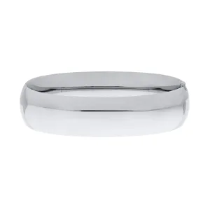Sterling Silver Plain 16mm Bangle