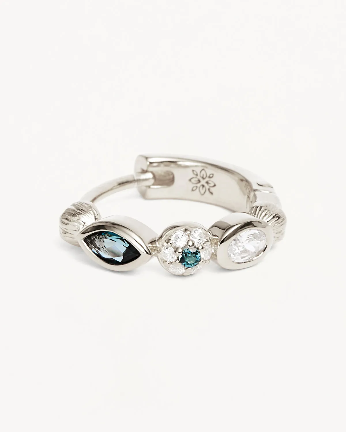 Sterling Silver Protection of Eye Hoops Bycharlotte