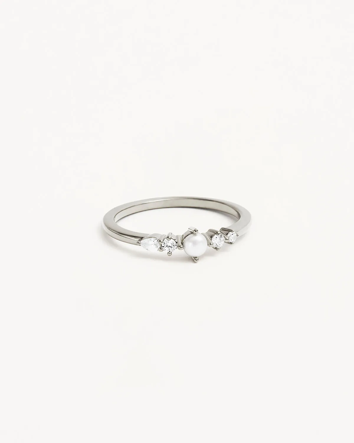 Sterling Silver Sea Foam Ring Bycharlotte