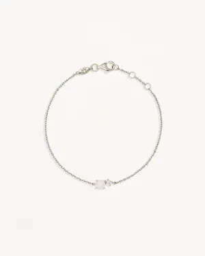 Sterling Silver Serenely Yours Pearl Bracelet Bycharlotte
