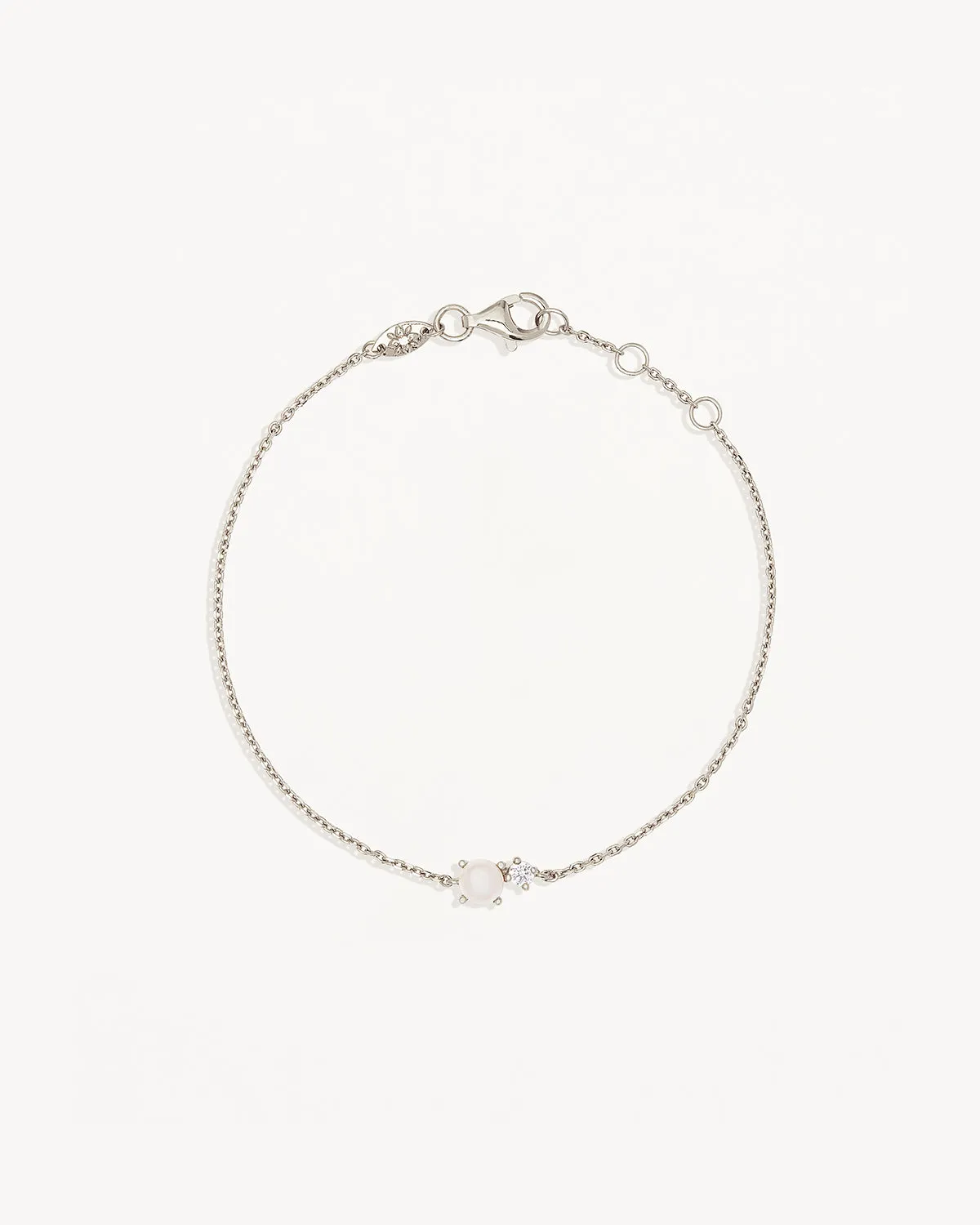 Sterling Silver Serenely Yours Pearl Bracelet Bycharlotte