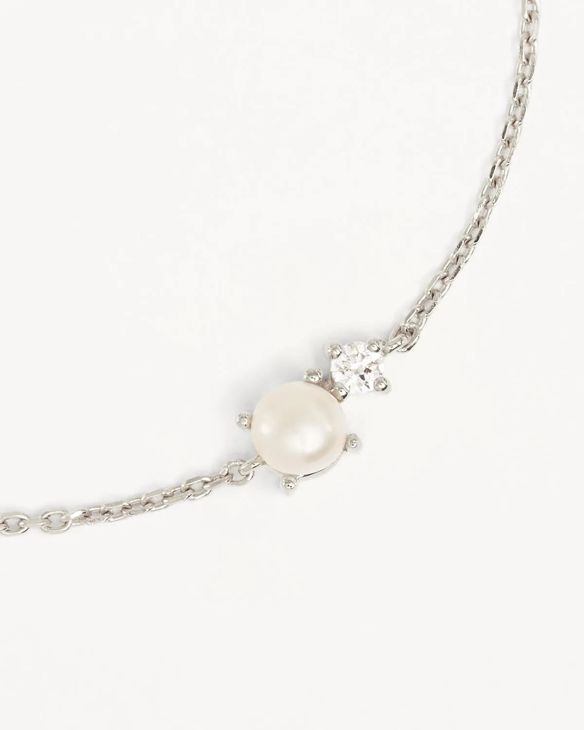 Sterling Silver Serenely Yours Pearl Bracelet Bycharlotte