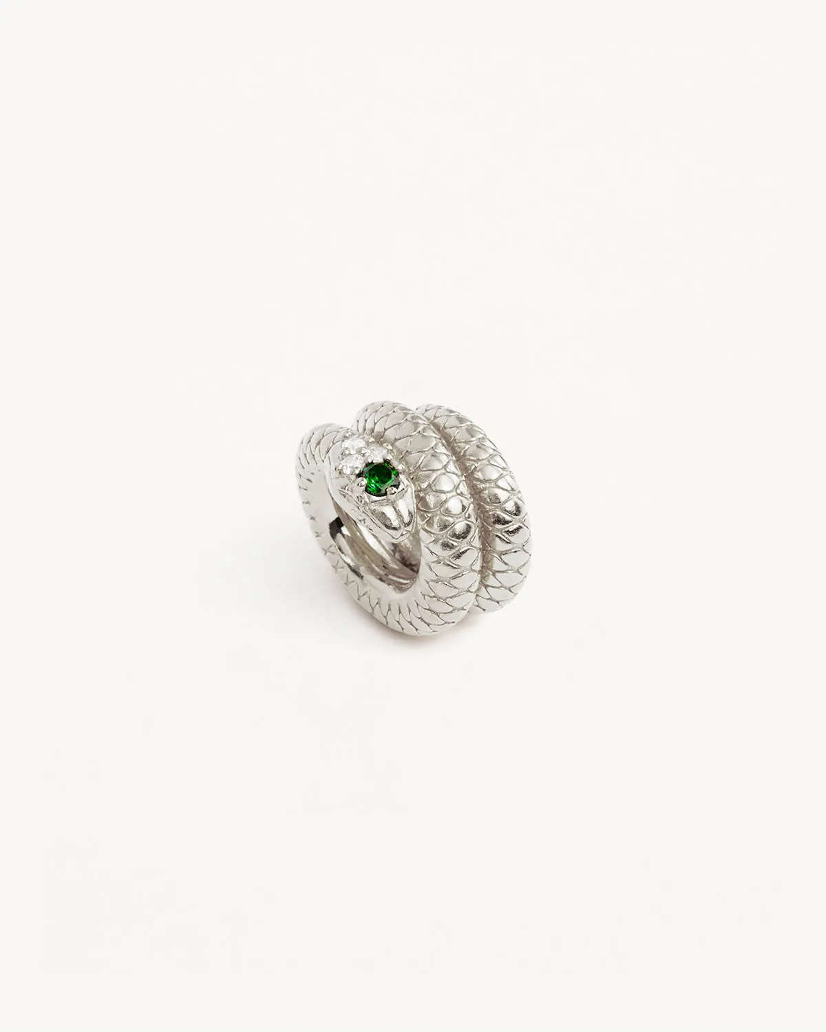 Sterling Silver Snake Petal Charm Bycharlotte
