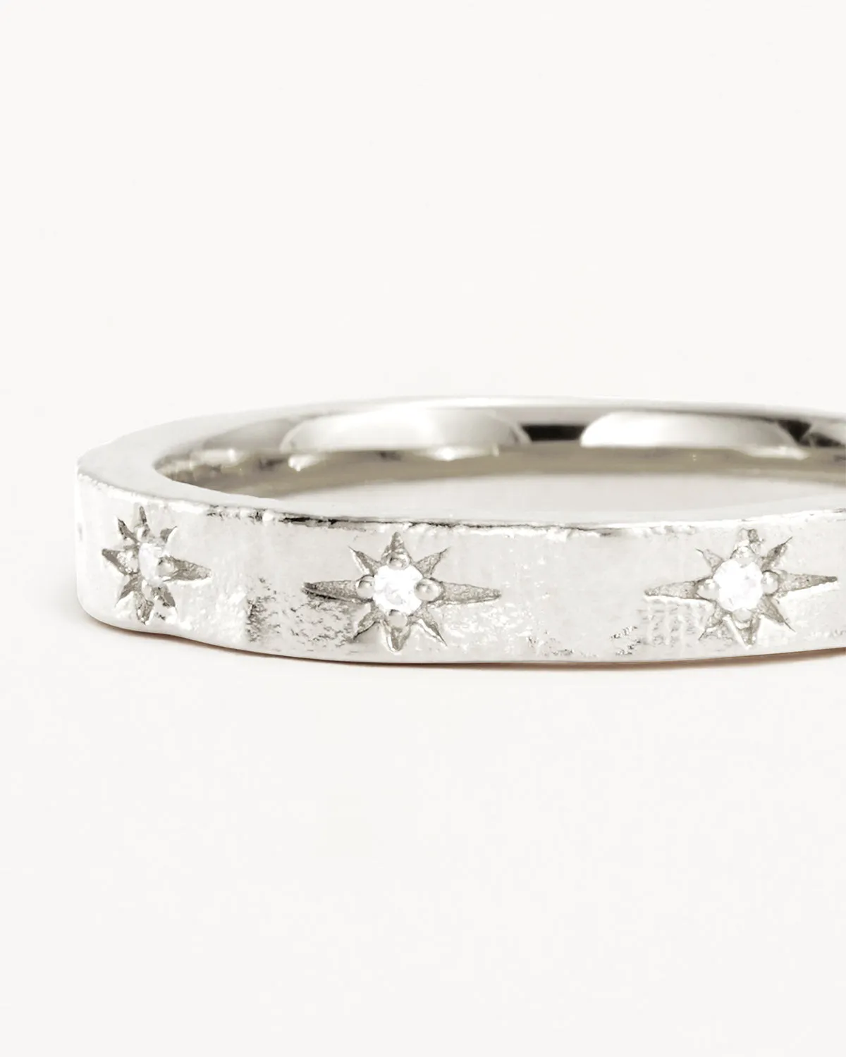 Sterling Silver Stardust Ring Bycharlotte