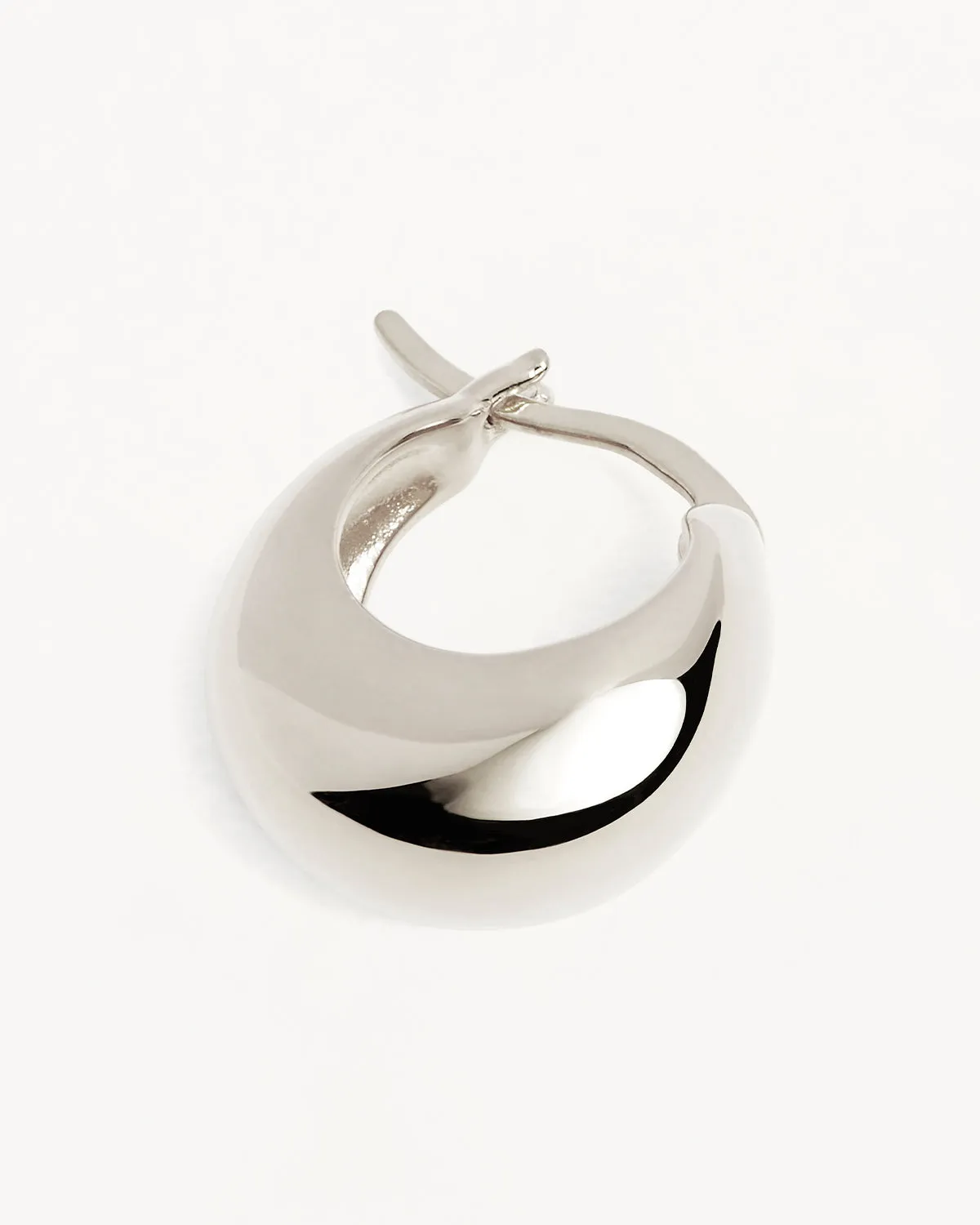 Sterling Silver Sunkissed Small Hoops Bycharlotte