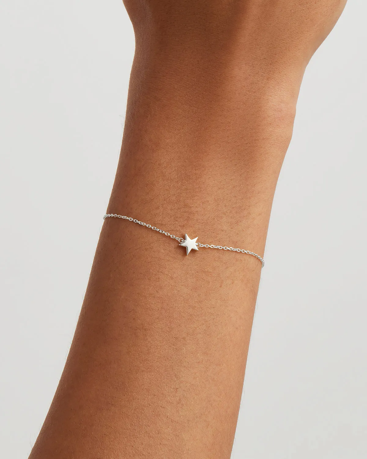Sterling Silver Wishing on a Star Bracelet Bycharlotte