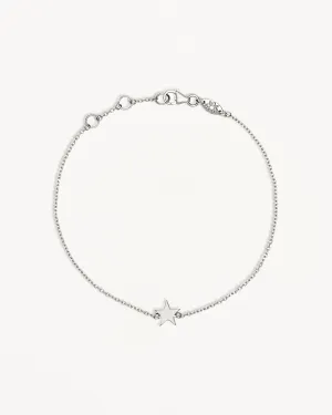 Sterling Silver Wishing on a Star Bracelet Bycharlotte
