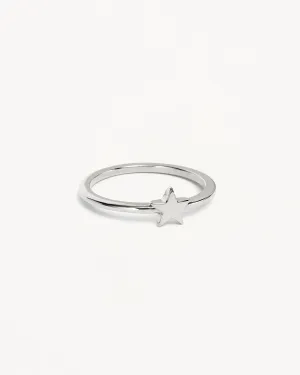 Sterling Silver Wishing on a Star Ring Bycharlotte