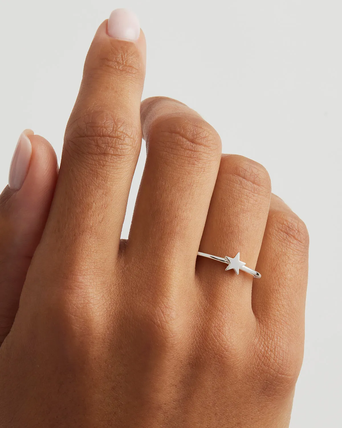 Sterling Silver Wishing on a Star Ring Bycharlotte